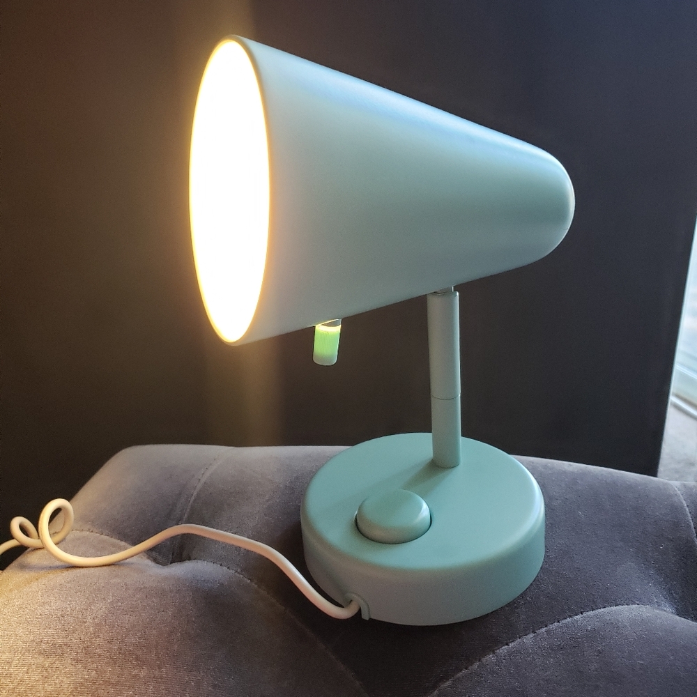 IKEA LED Turquoise Dimmable Wall Lamp Fubbla Tested Works